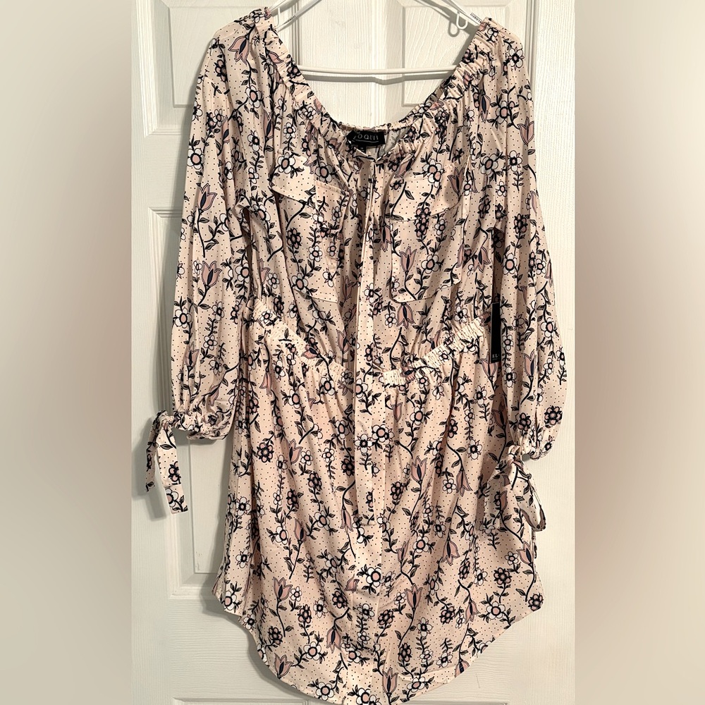 Eloquii Floral Dress